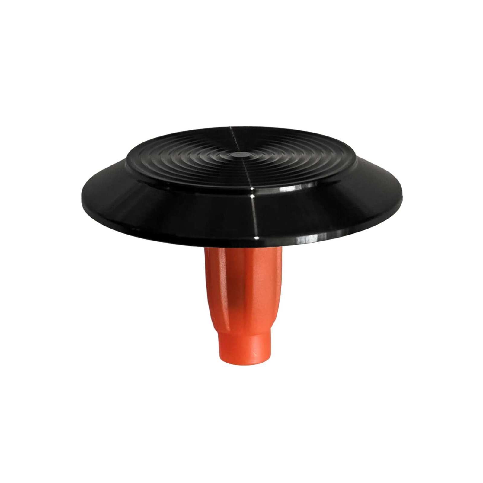 Stainless Steel Circular 10 Groove Top Black - Image 2