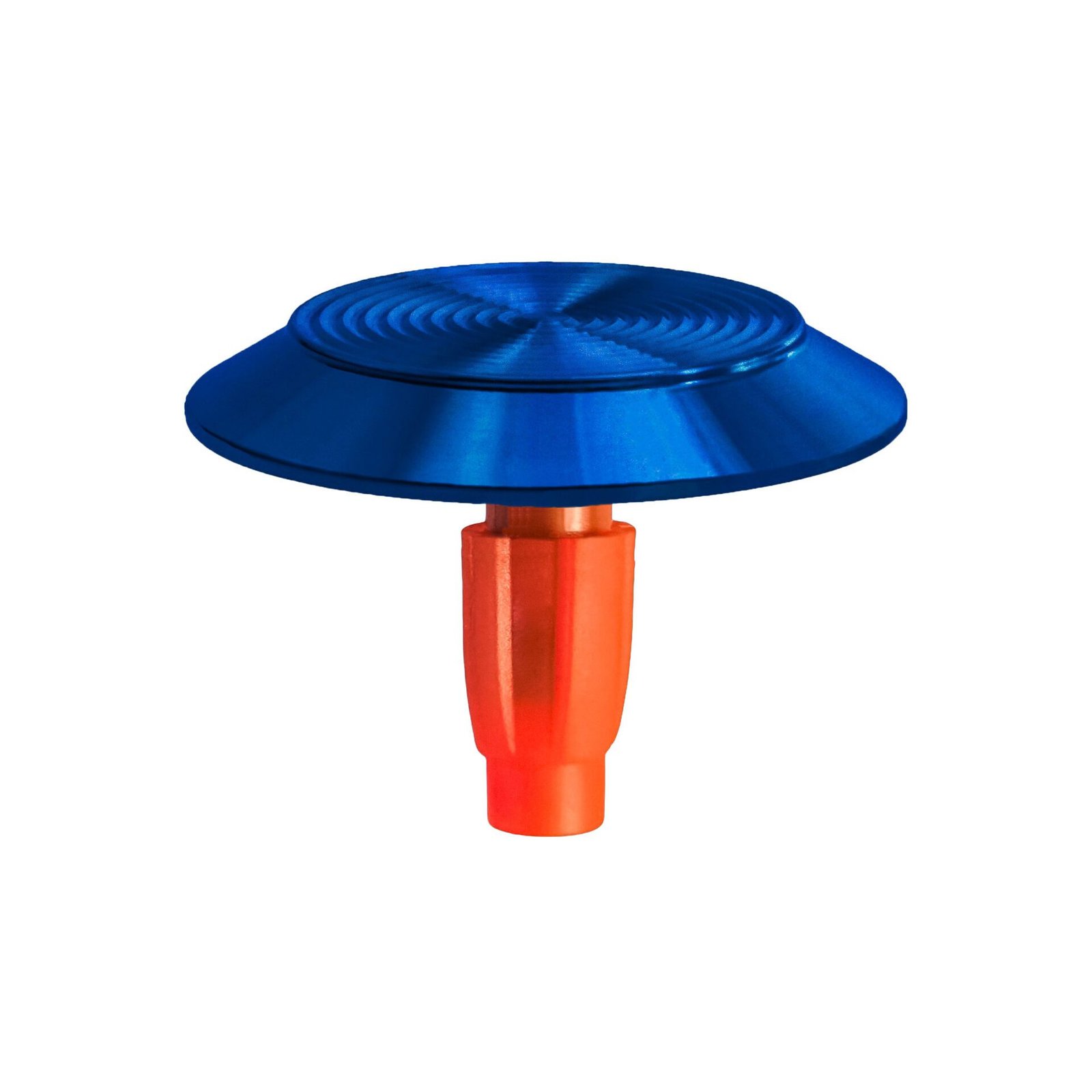 Stainless Steel Circular 6 Groove Top Blue - Image 2
