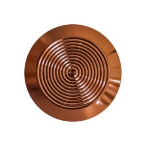 Stainless Steel Circular 10 Groove Top Copper