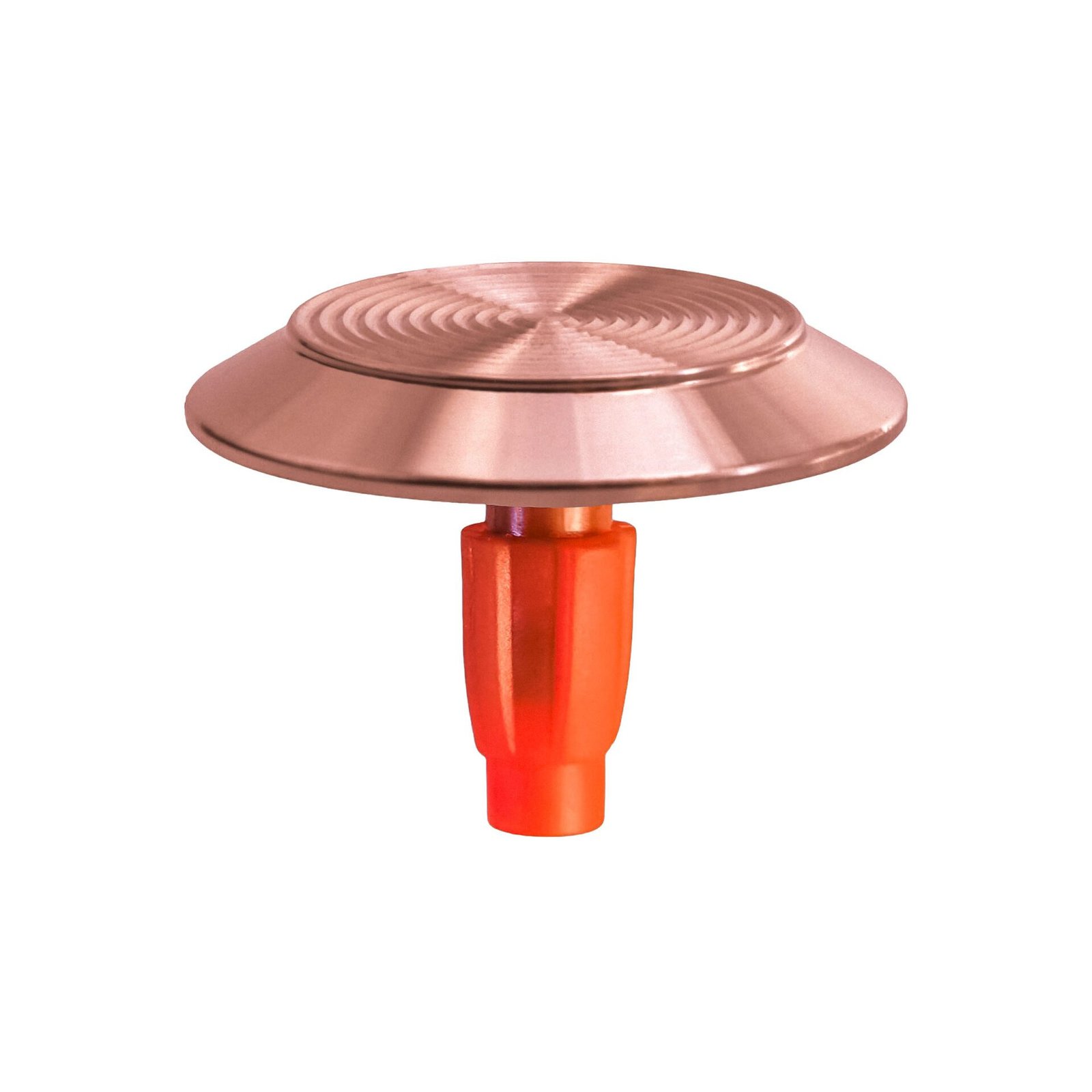 Stainless Steel Circular 10 Groove Top Rose Gold - Image 2